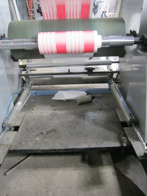 Κίνα Υδραυλικές αυτοκόλλητη ετικέττα 4 χρώματος/μηχανή εκτύπωσης τσαντών εγγράφου με Unwinder Rewinder προμηθευτής