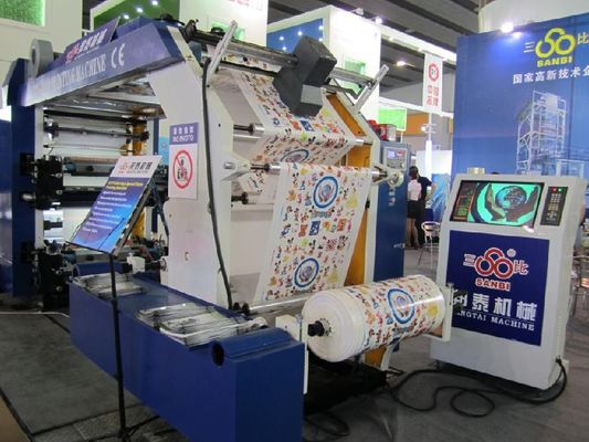 Κίνα Κυλώντας μηχανή εκτύπωσης Flexo εγγράφου από τον αυτόματο έλεγχο έντασης προμηθευτής